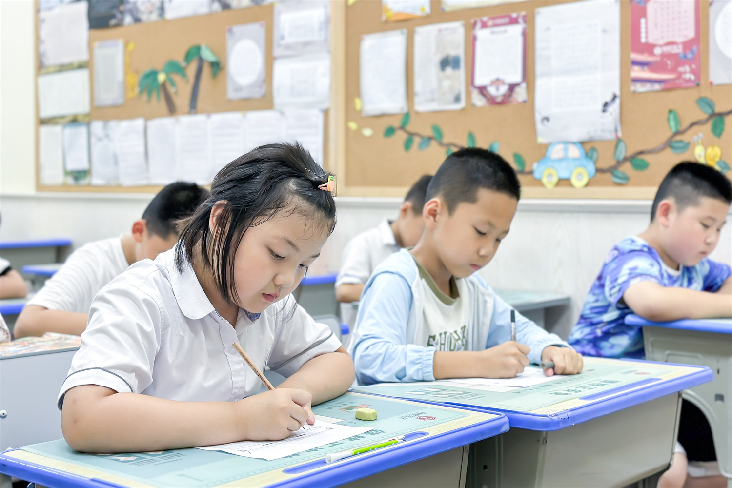 東華校區(qū)上課日常—練字班加盟需要多少錢？